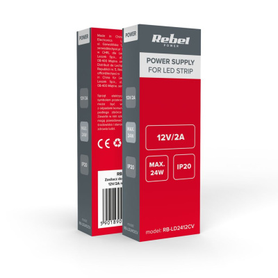 Napájací zdroj 12V/2A 24W IP20 Rebel