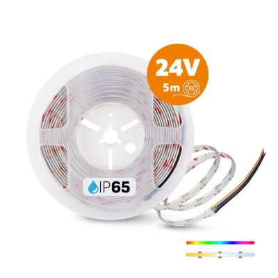 LED pás COB RGB 3CCT 24V 5m IP65 TRAMO 840 Kobi Premium