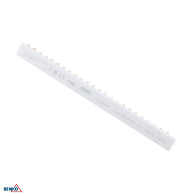 Prepájacia lišta 1-fáza TYP-U 10MM2 12 modulová