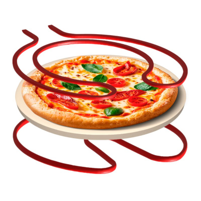Pec na pizzu SUPREME MAX 1800W, 400°C TEESA