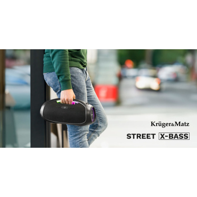 Bezdrôtový reproduktor Kruger&Matz Street X-BASS