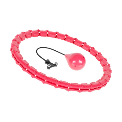 Smart Hula Hop obruč na chudnutie, 50cm, ružová