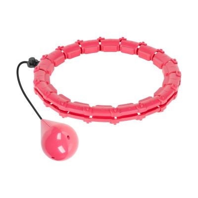 Smart Hula Hop obruč na chudnutie, 50cm, ružová