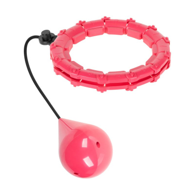 Smart Hula Hop obruč na chudnutie, 50cm, ružová